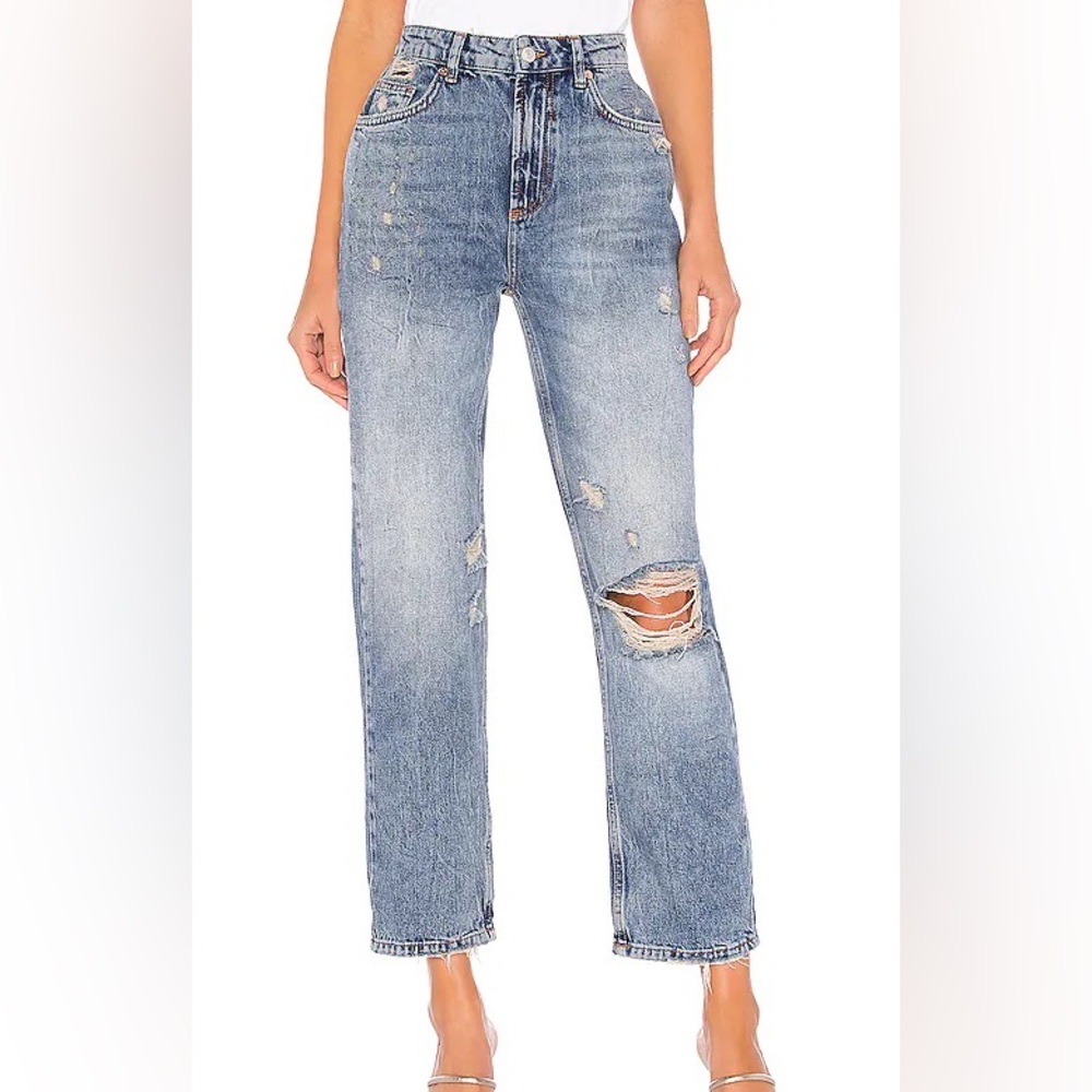 Free People - Dakota Straight Leg Jean